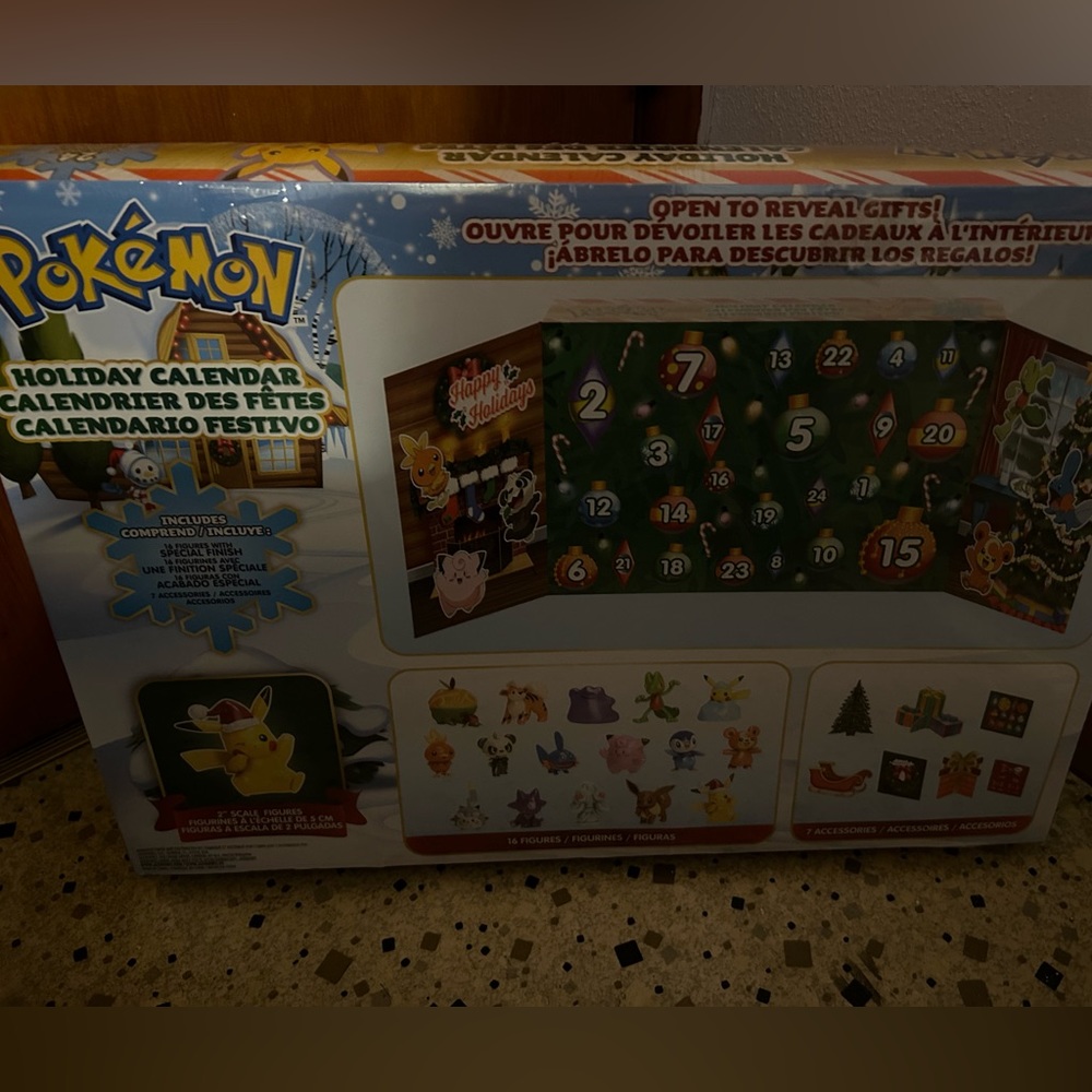 Pokemon advent calendar 34 pieces - Picture 4 of 4